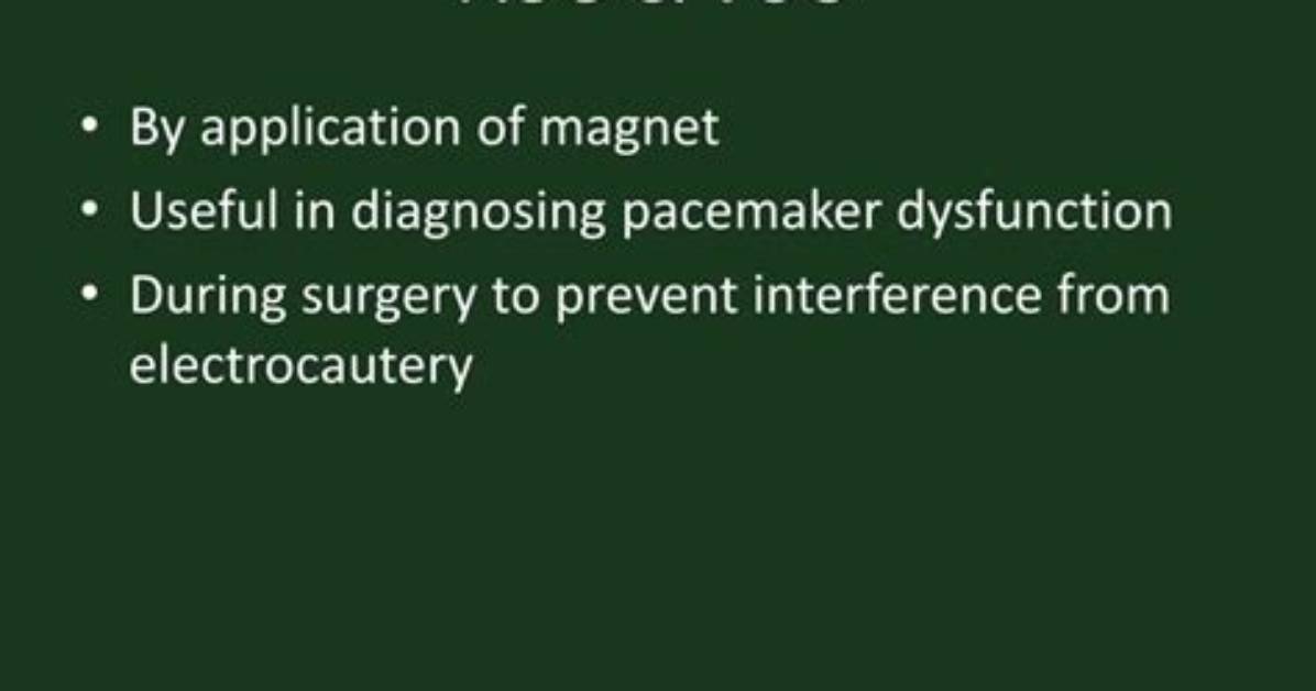 What Is Aoo Pacemaker