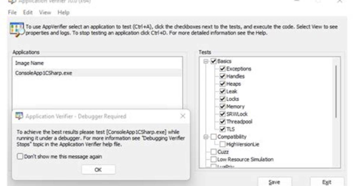 What Is Application Verifier?