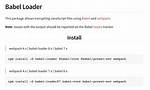 What Is Babel Loader?
