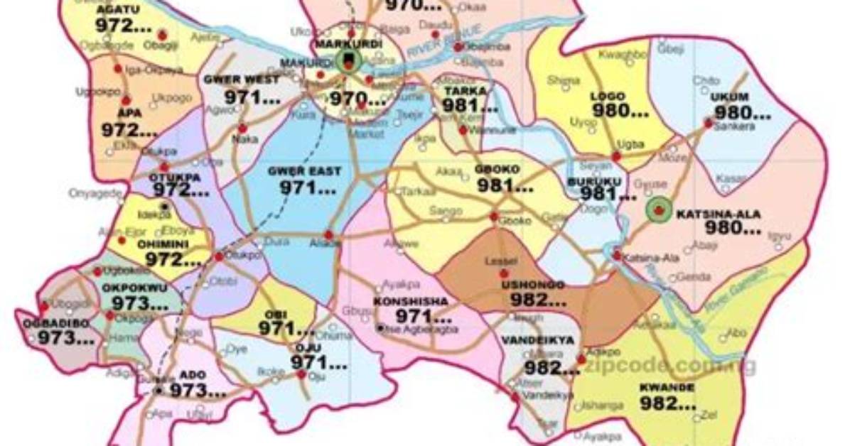 What Is Benue State Postal Code?