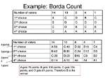 What Is Borda Count Method?