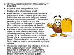 What Is Called Scorekeeper?