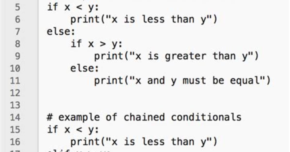 What Is Chained Conditional in Python?