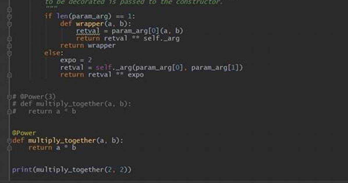 What Is Class Decorator in Python?