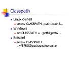 What Is Classpath Linux?