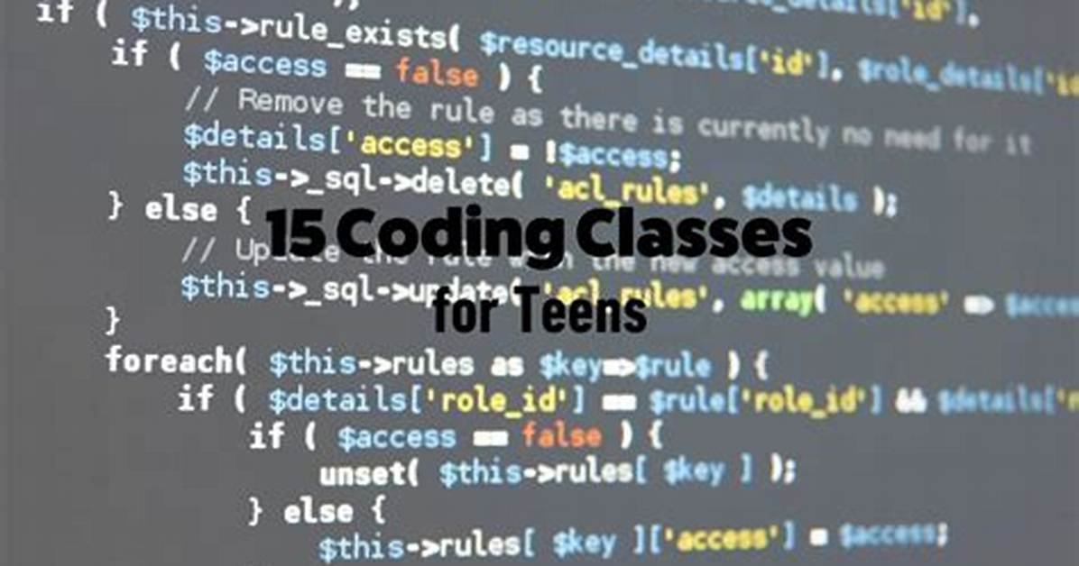What Is Coding Classes?