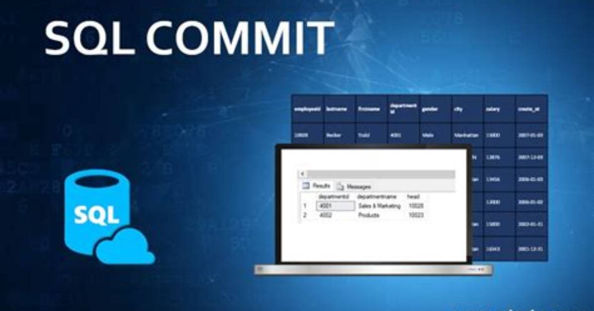What Is Commit Sql