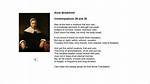 What Is Contemplations by Anne Bradstreet About?