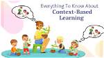 What Is Contextualized Learning?