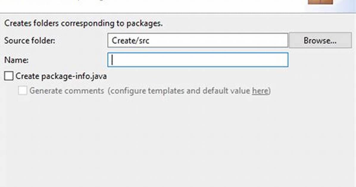 What Is Create and Package in Java?