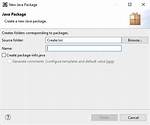 What Is Create and Package in Java?