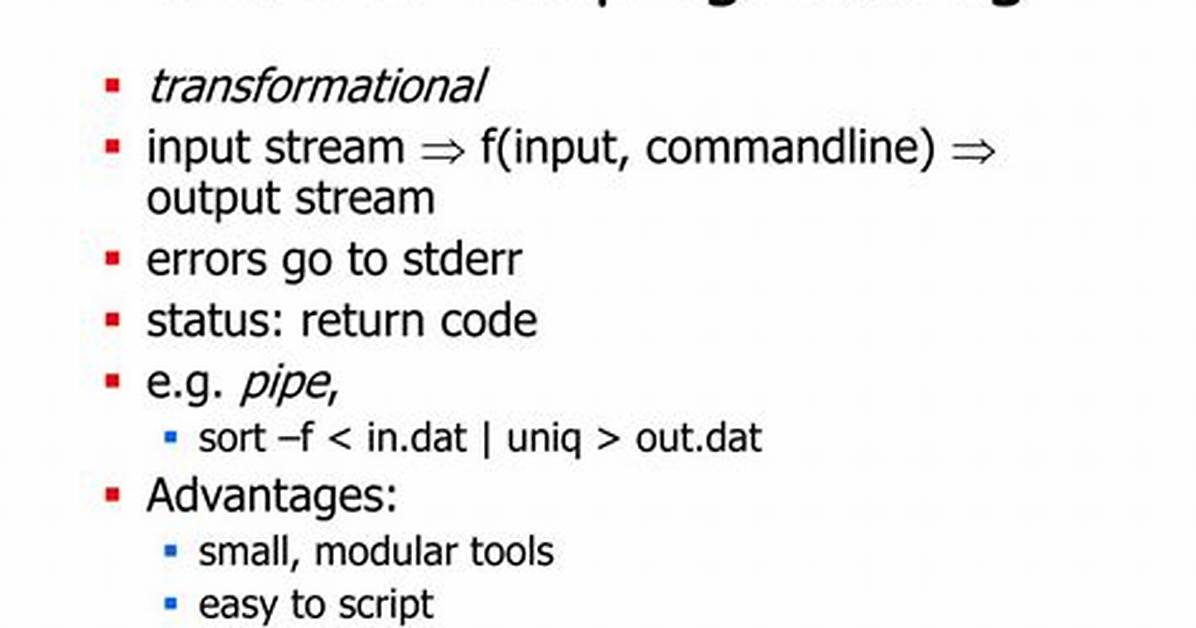 What Is Data-Driven Programming?