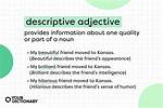 What Is Descriptive Example?