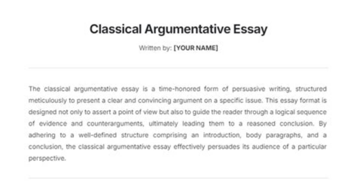 What Is Designative Argument?
