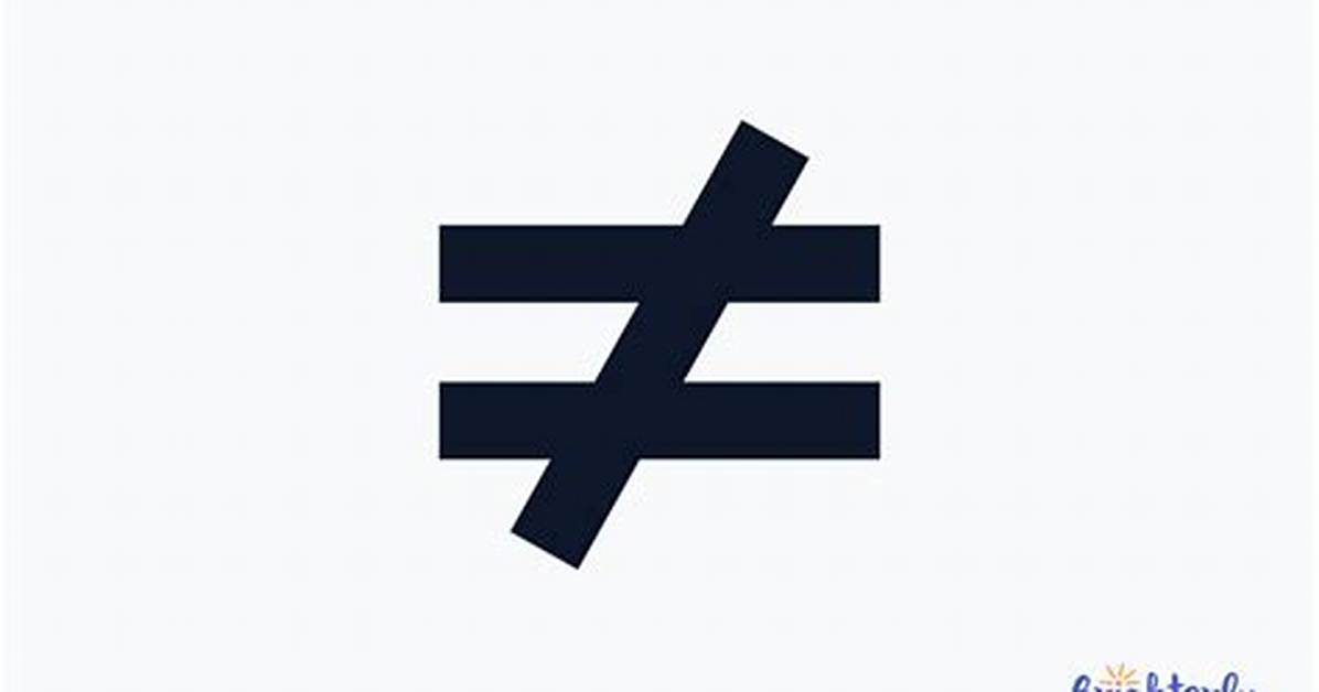 What Is Does Not Equal in Linux?