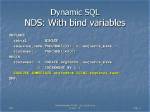 What Is Dynamic Sql Oracle