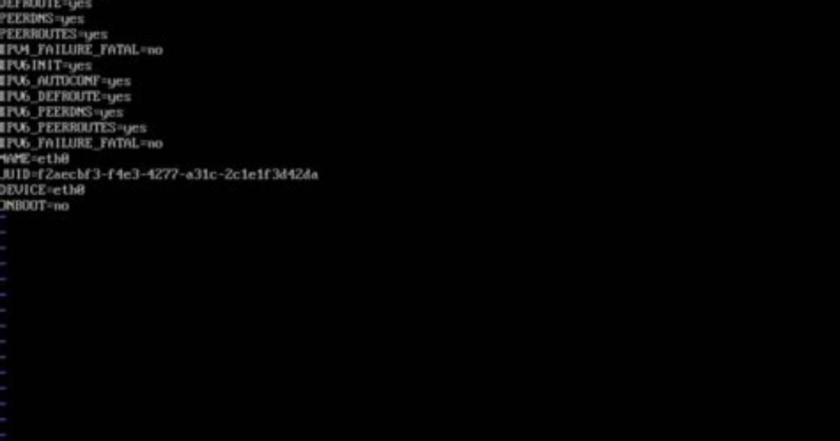 What Is Etc Sysconfig Network