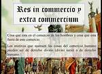 What Is Extra Commercium?