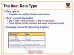 What Is Float Data Type