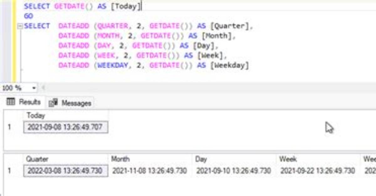 What Is Get Date in Sql