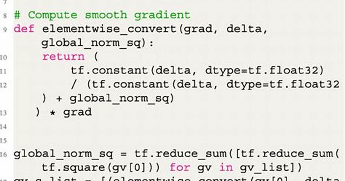 What Is Gradient Tensorflow