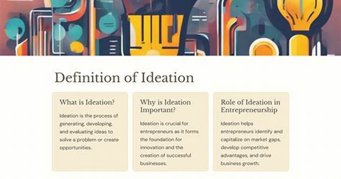 What Is Ideation