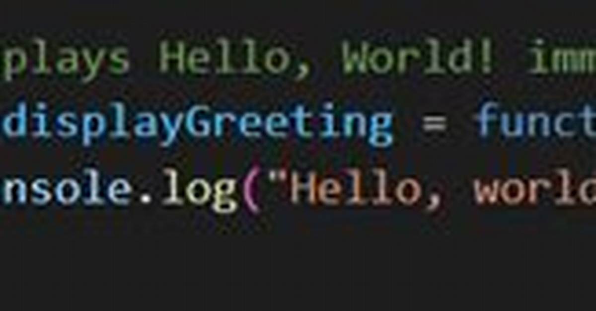 What Is Immediate Invoke Function in Javascript