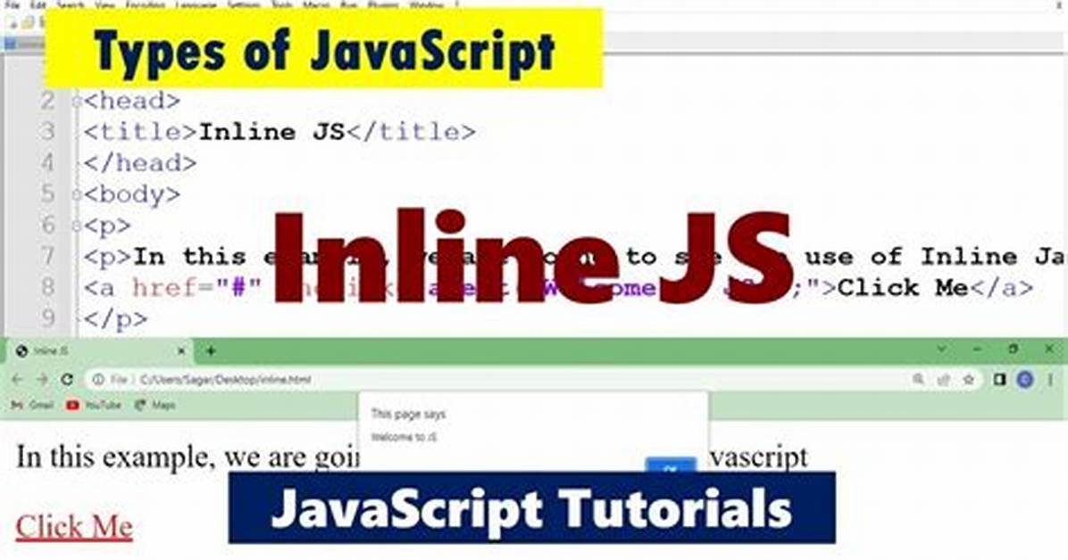 What Is Inline Javascript