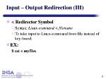 What Is Input Redirection in Linux?