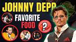 What Is Johnny Depp's Favorite Food?