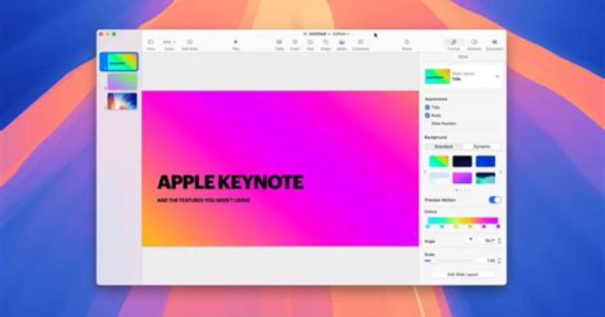 What Is Keynotes on Mac?