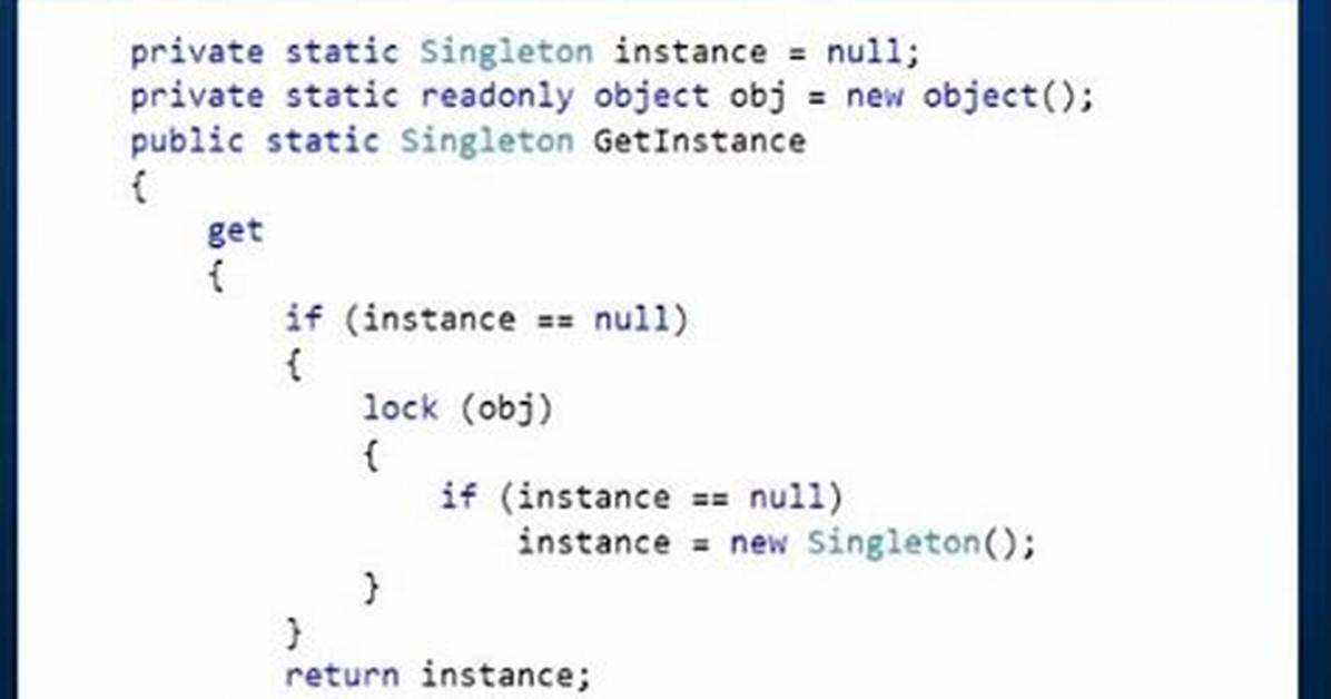 What Is Lazy Initialization?