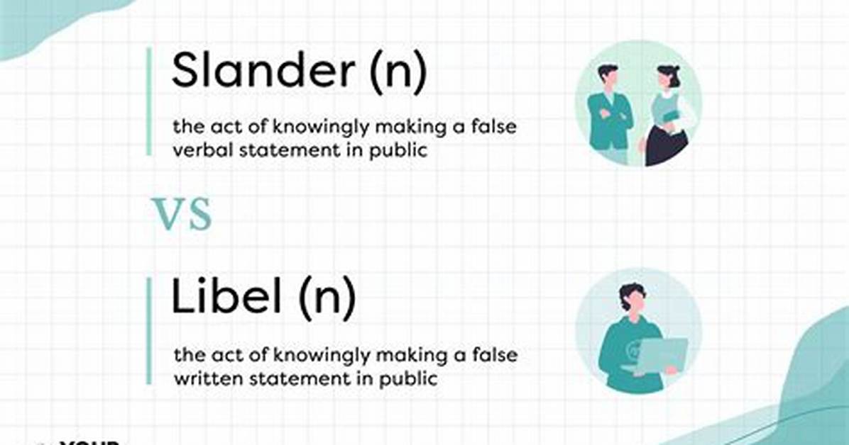 What Is Libel and Example