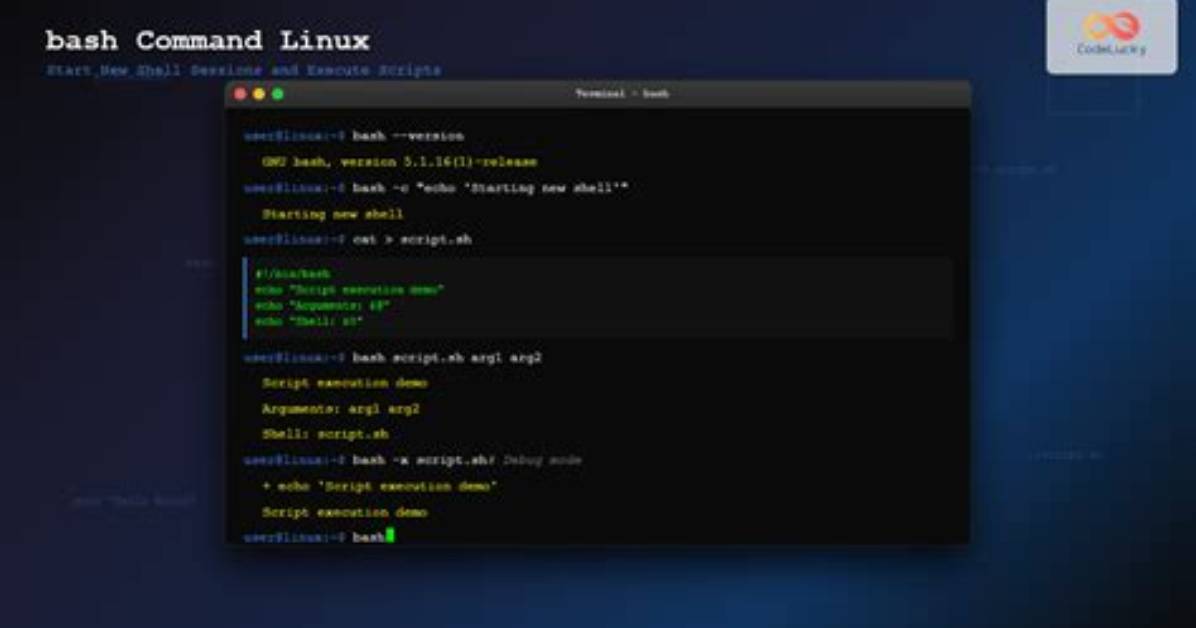 What Is Linux Bash Command?