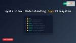 What Is Linux Sysfs File?