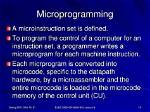 What Is Microprogramming Definition?