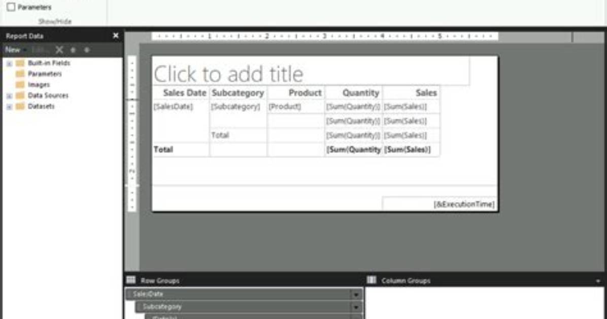 What Is Microsoft Sql Report Builder