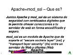 What Is Mod_Ssl Apache