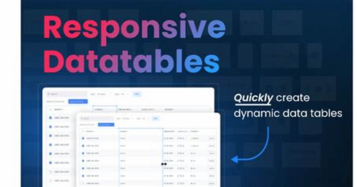 What Is Mrender in Datatable?