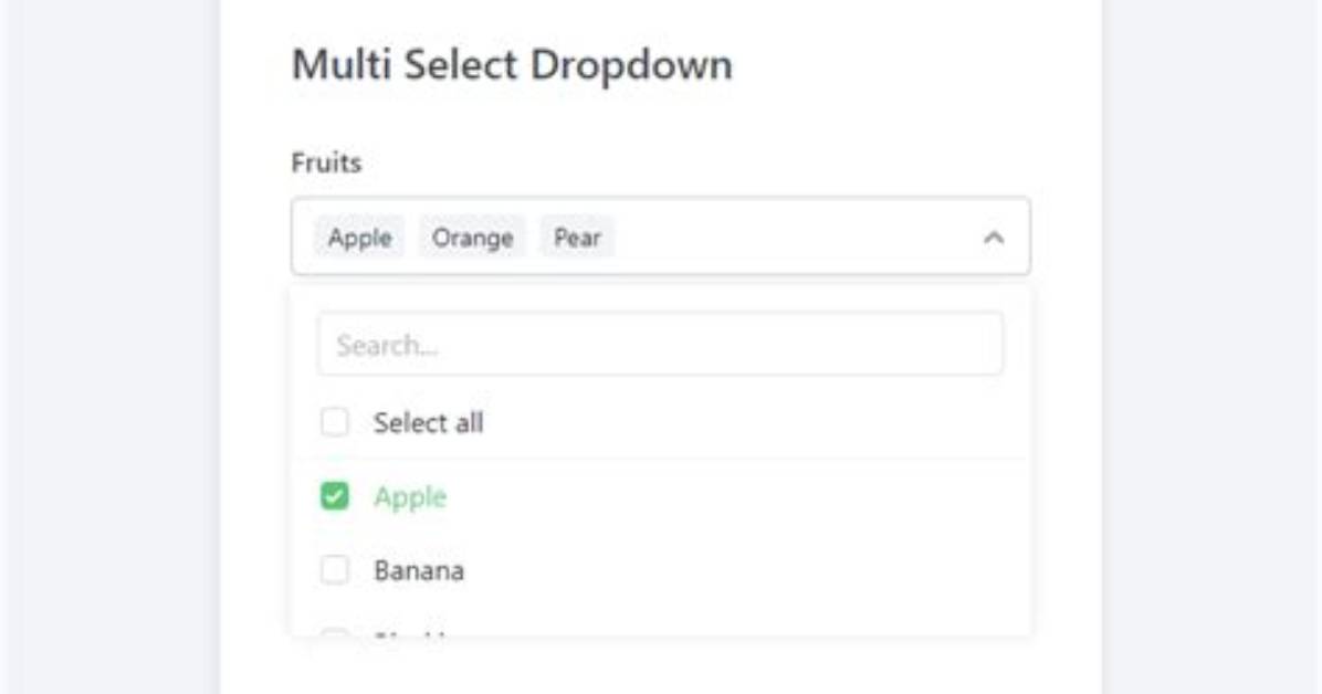 What Is Multi Select