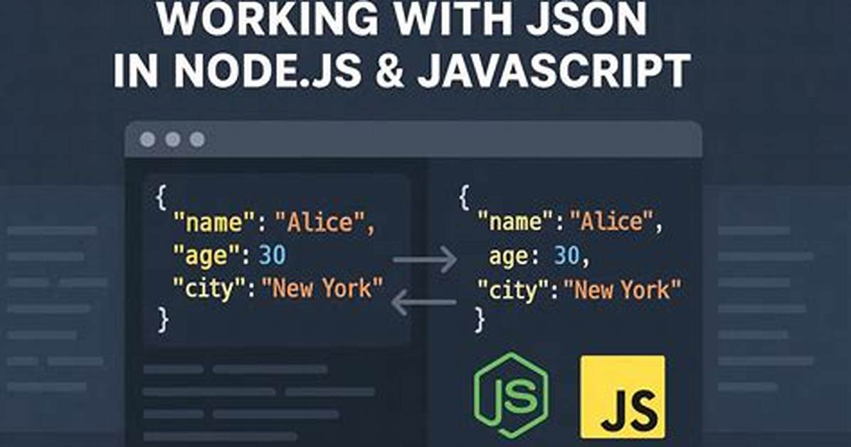 What Is Node Js Json