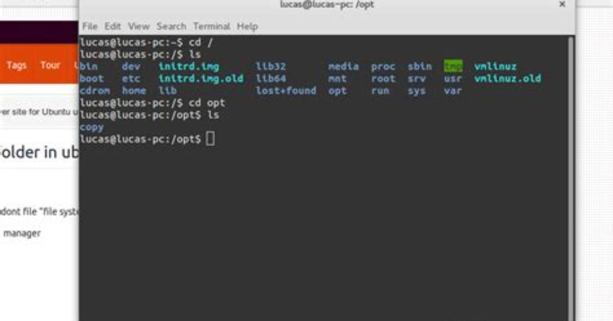 What Is Opt Command in Linux?