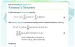 What Is Parseval's Theorem?