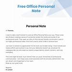 What Is Personal Note? | Contextresponse. Com