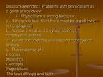 What Is Physicalism Problem?