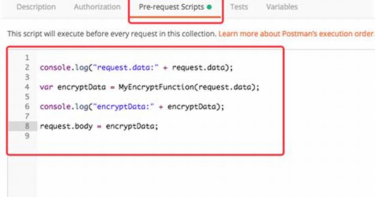 What Is Pre Request Script