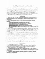What Is Proposal Speech?