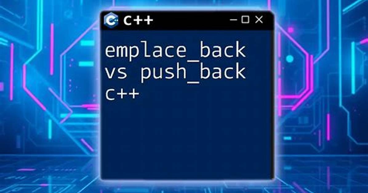 What Is Push_Back C++? | Contextresponse. Com