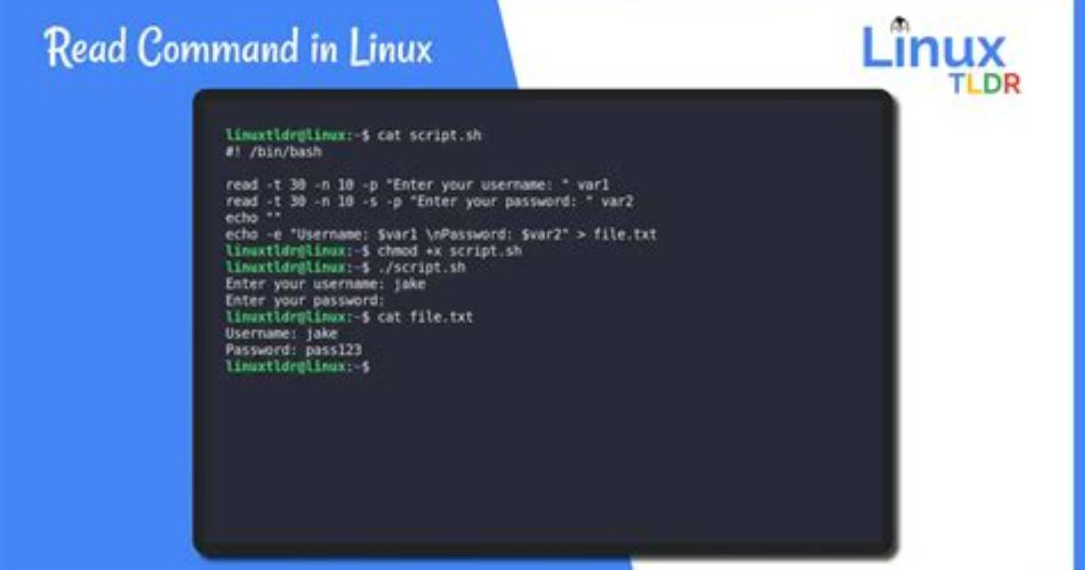 What Is Read Command in Linux?