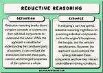 What Is Reductive Reasoning?